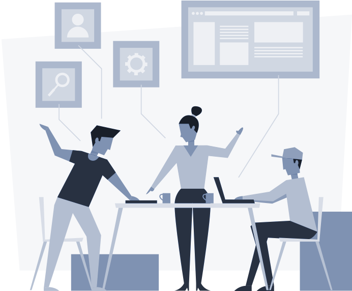 管理画面で分かりやすいデータ